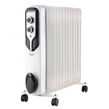 Adler | Oil-Filled Radiator | AD 7818 | Oil Filled Radiator | 2500 W | Number of power levels 3 | Su